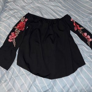 Off the shoulder top